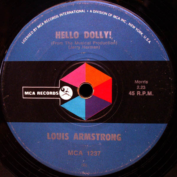 Louis Armstrong : That's All I Want The World To Remember Me By (7", Single)