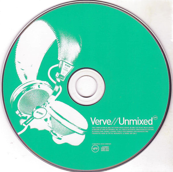 Various : Verve // Unmixed (CD, Comp)