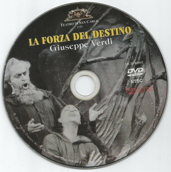 Giuseppe Verdi : La Forza Del Destino (DVD)