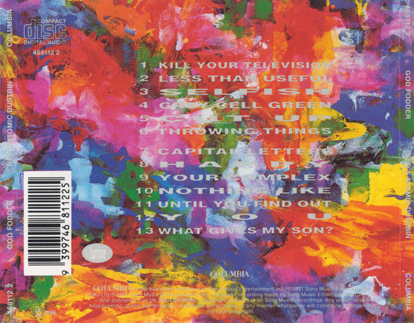 Ned's Atomic Dustbin : God Fodder (CD, Album)