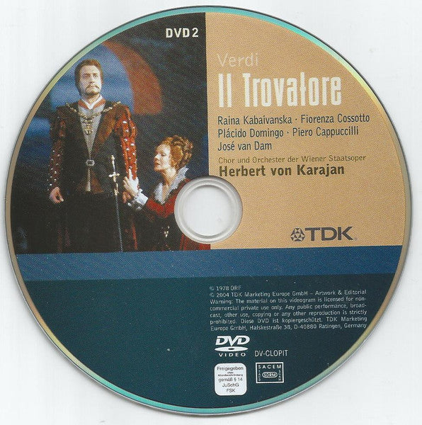 Giuseppe Verdi : Il Trovatore (2xDVD)