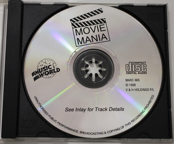 Hollywood Session Singers : Movie Mania (CD, Comp)
