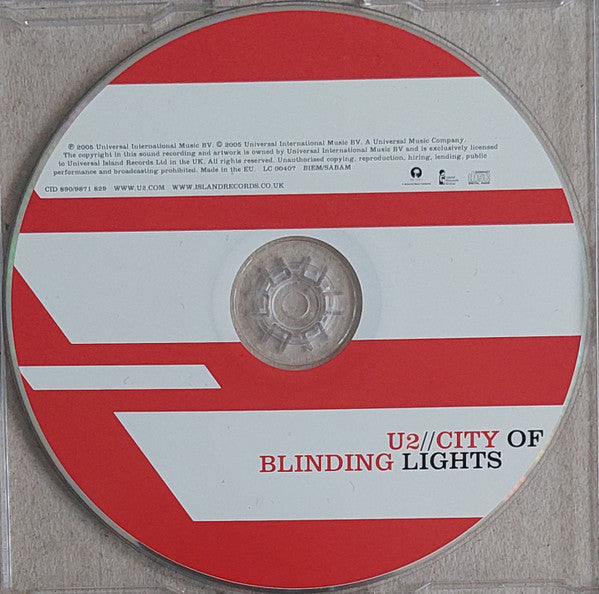 U2 : City Of Blinding Lights (Box, Ltd, Sli + CD, Single + CD, Single + DVD-V, S)
