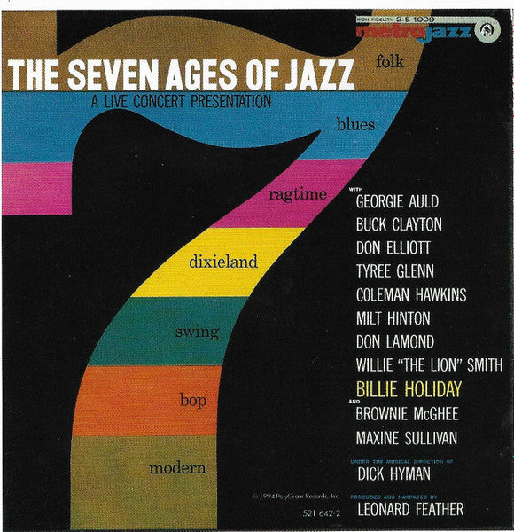 Billie Holiday : At Jazz At The Philharmonic (CD, Album, RE, RM, RP)