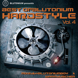 Blutonium Boy & Warmduscher : Blutonium Presents Best Of Blutonium Hardstyle Vol. 4 (2xCD, Mixed)