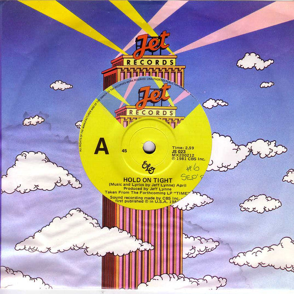Electric Light Orchestra : Hold On Tight (7", Single)
