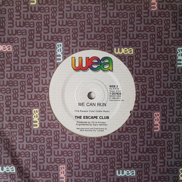 The Escape Club : Wild, Wild West (7", Single)
