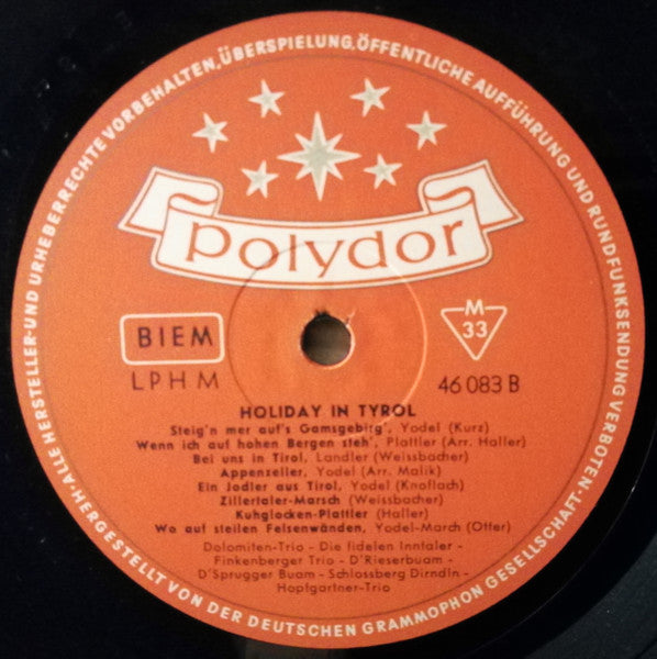 Various : Holiday In Tyrol (LP, Comp)
