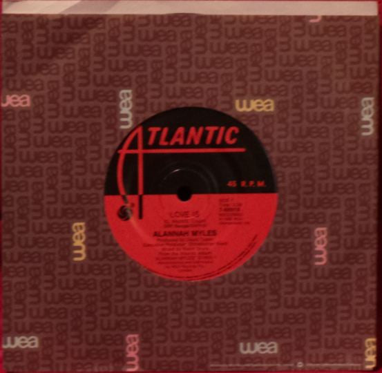 Alannah Myles : Love Is (7", Single)