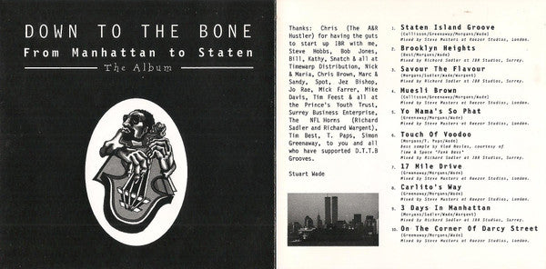 Down To The Bone : From Manhattan To Staten - The Album (CD, Album)