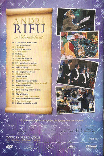 André Rieu : In Wonderland (DVD-V, PAL)
