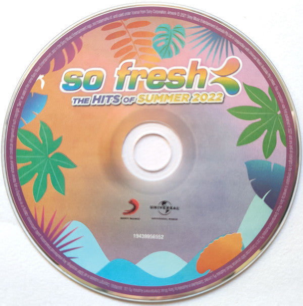 Various : So Fresh: The Hits of Summer 2022 (CD, Comp)