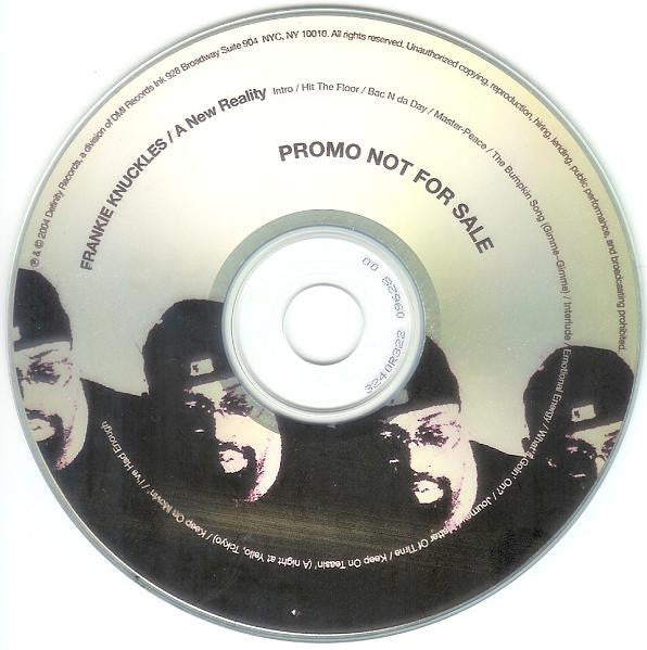 Frankie Knuckles : A New Reality (CDr, Album, Promo)