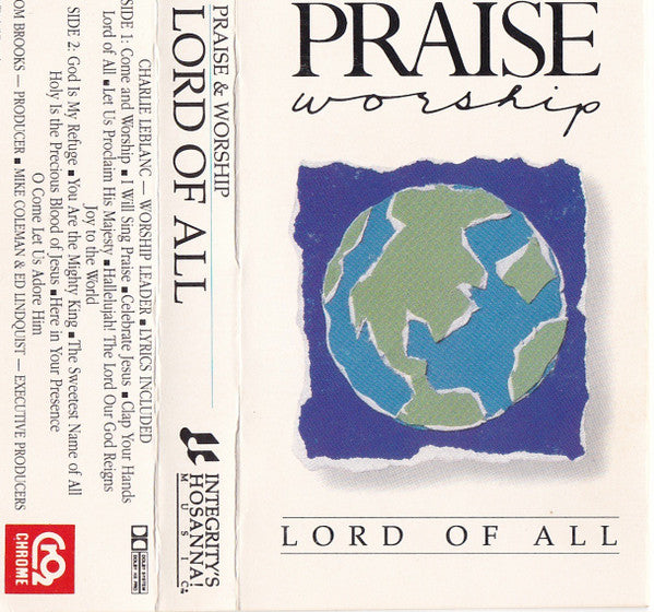 Charlie LeBlanc : Lord Of All (Cass, Album)