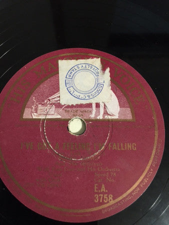 Perry Como : Body And Soul / I've Got A Feeling I'm Falling (Shellac, 10")