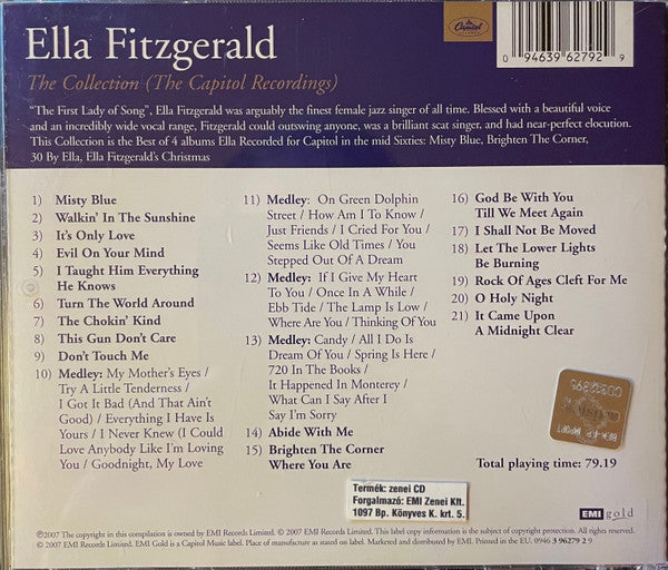 Ella Fitzgerald : The Collection (The Capitol Recordings) (CD, Comp)