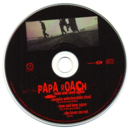Papa Roach : Time And Time Again (CD, Enh)