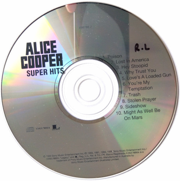Alice Cooper (2) : Super Hits (CD, Comp)