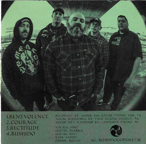 Bushido Code : The Dying Virtues Vol. 1 (CD, EP)