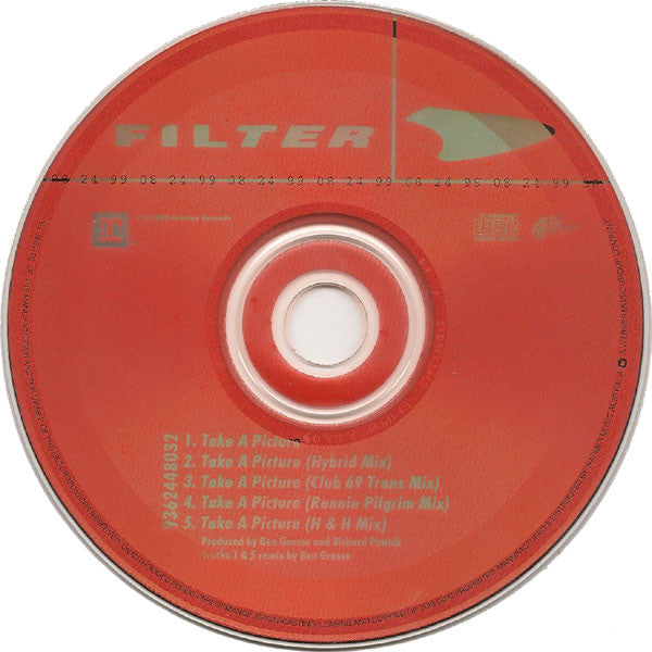 Filter (2) : Take A Picture (CD, Single)