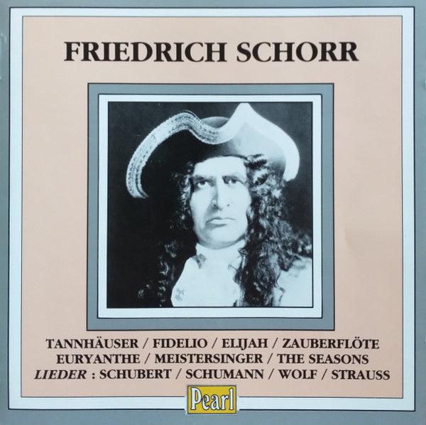 Friedrich Schorr : Friedrich Schorr (CD, Comp, Mono)