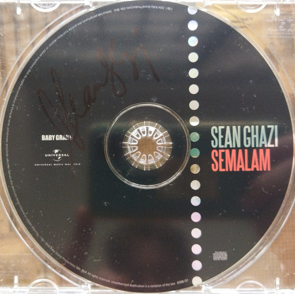 Sean Ghazi : Semalam (CD, Album)