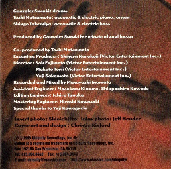 Soul Bossa Trio : Soul Bossa Trio (CD, Comp, Nim)