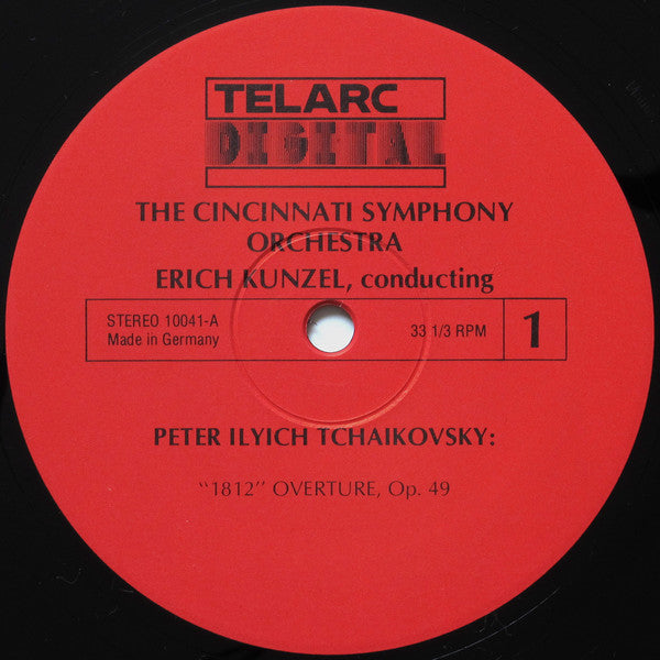 Tchaikovsky*, Cincinnati Symphony Orchestra, Erich Kunzel : 1812 / Capriccio Italien / "Cossack Dance" From Mazeppa (LP, RE, Gat)