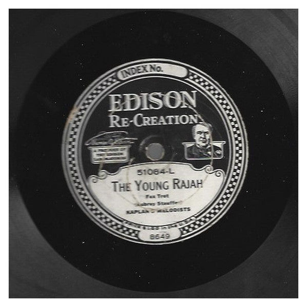 Harry Raderman's Orchestra / Kaplan's Melodists : Cock-A-Doodle-Do / The Young Rajah (Edison Disc)