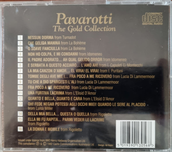 Pavarotti* : The Gold Collection (CD, Comp)