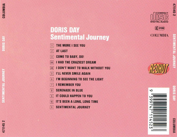 Doris Day : Sentimental Journey (CD, Album, RE)