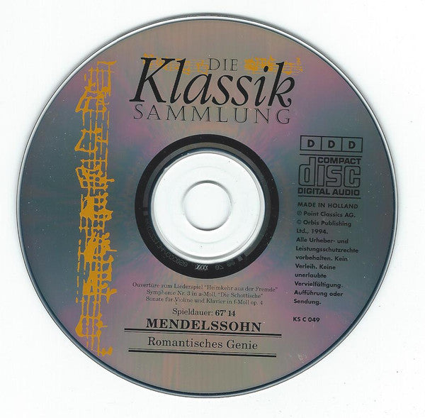 Mendelssohn* : Romantisches Genie (CD, Comp)