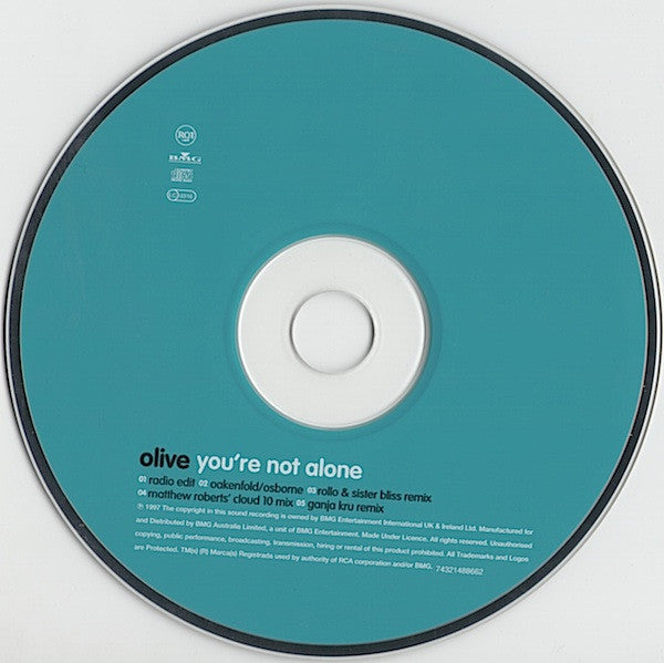 Olive : You're Not Alone (CD, Maxi)