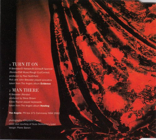 The Angels : Turn It On (CD, Single)
