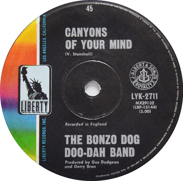 The Bonzo Dog Doo-Dah Band* : I'm The Urban Spaceman (7")