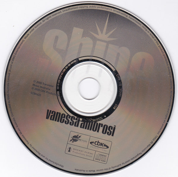 Vanessa Amorosi : Shine (CD, Single)