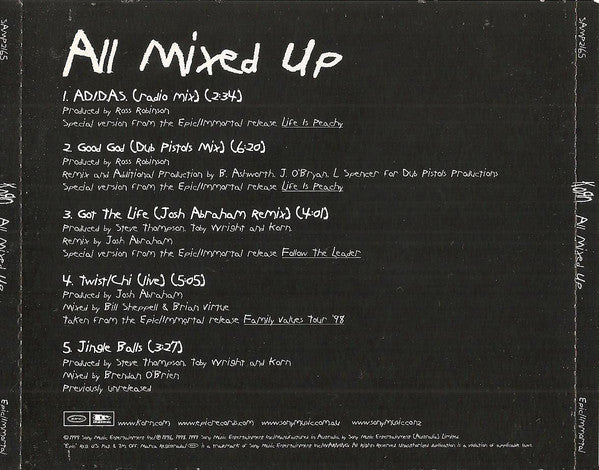 Korn : Issues (CD, Album + CD, Ltd + 1st)