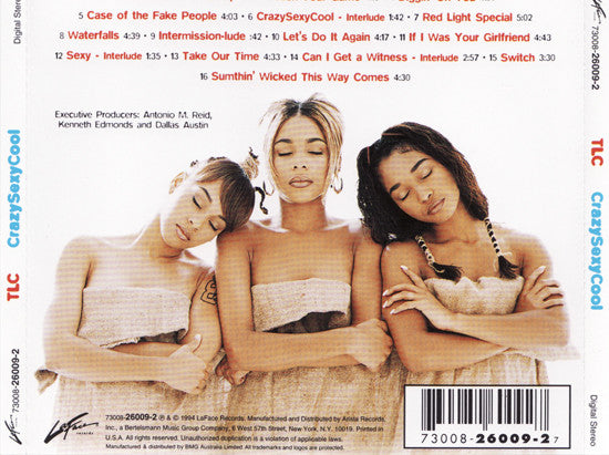 TLC : CrazySexyCool (CD, Album, RE)