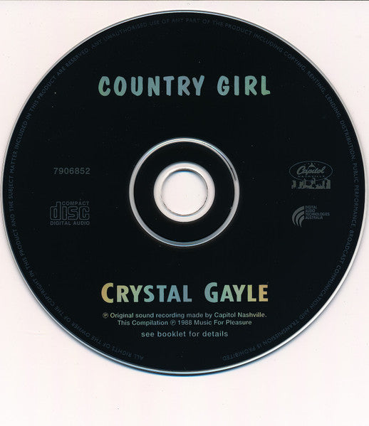 Crystal Gayle : Country Girl (CD, Comp, RE)