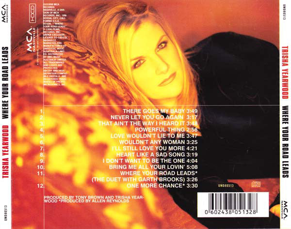 Trisha Yearwood : Where Your Road Leads (HDCD, Album)