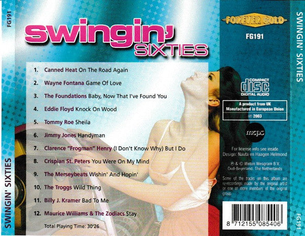 Various : Swingin' Sixties (CD, Comp)