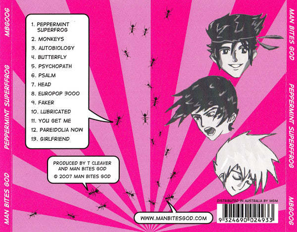 Man Bites God : Peppermint Superfrog (CD, Album)