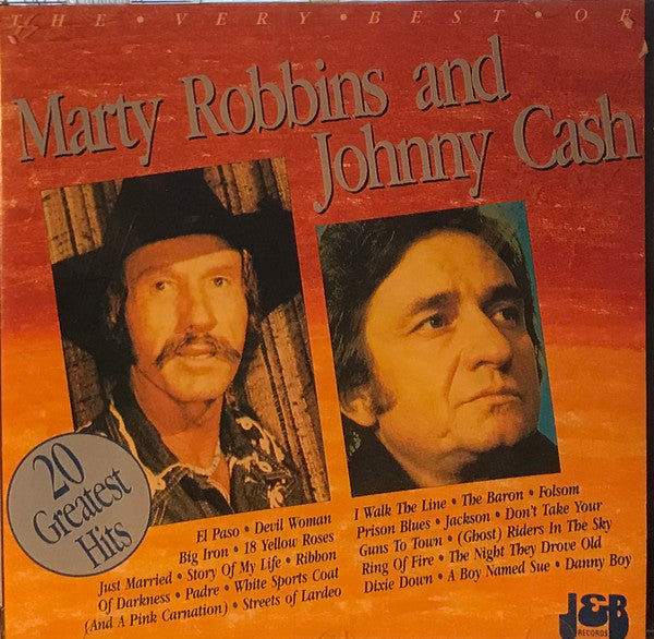 Marty Robbins & Johnny Cash : The Very Best Of Marty Robbins And Johnny Cash (CD, Comp)