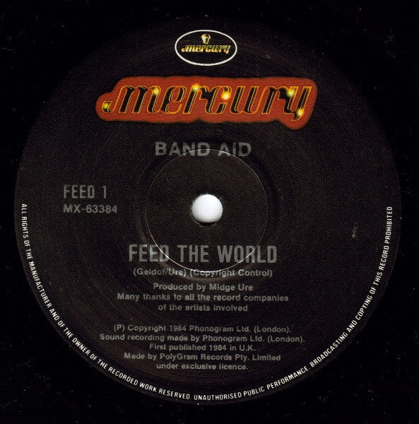Band Aid : Do They Know It's Christmas? (7", Single)