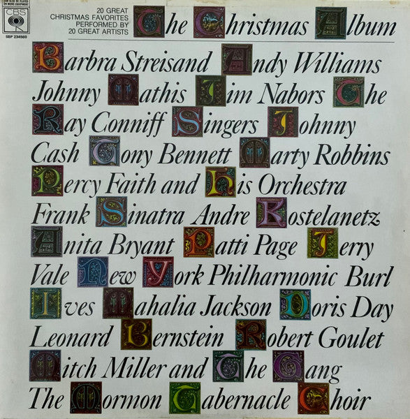Various : The Christmas Album (LP, Comp)