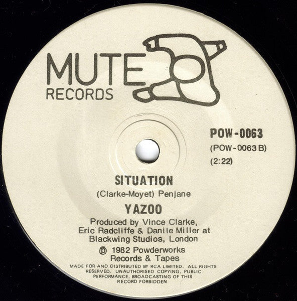 Yazoo : Only You / Situation (7", Single)