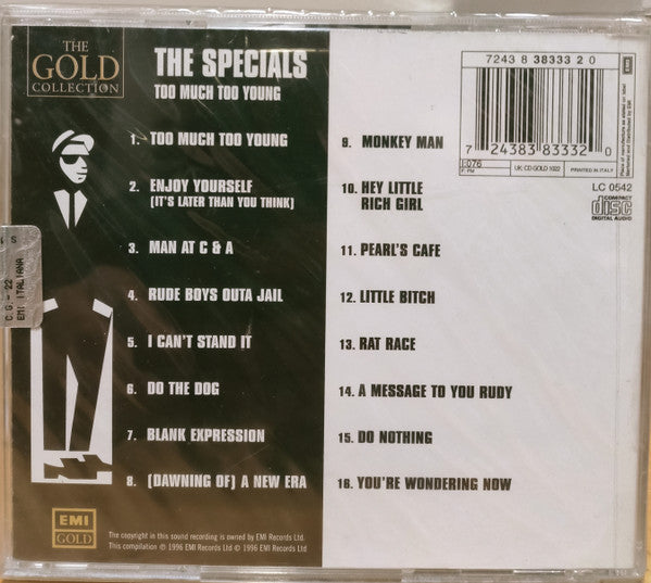 The Specials : Too Much Too Young (CD, Comp)