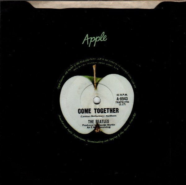 The Beatles : Something (7")