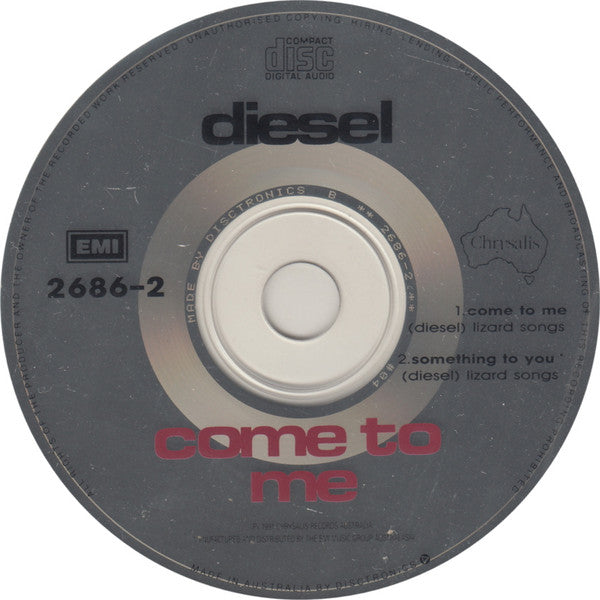Diesel (3) : Come To Me (CD, Single)