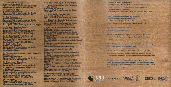 Mark B & Blade : The Unknown (CD, Album)